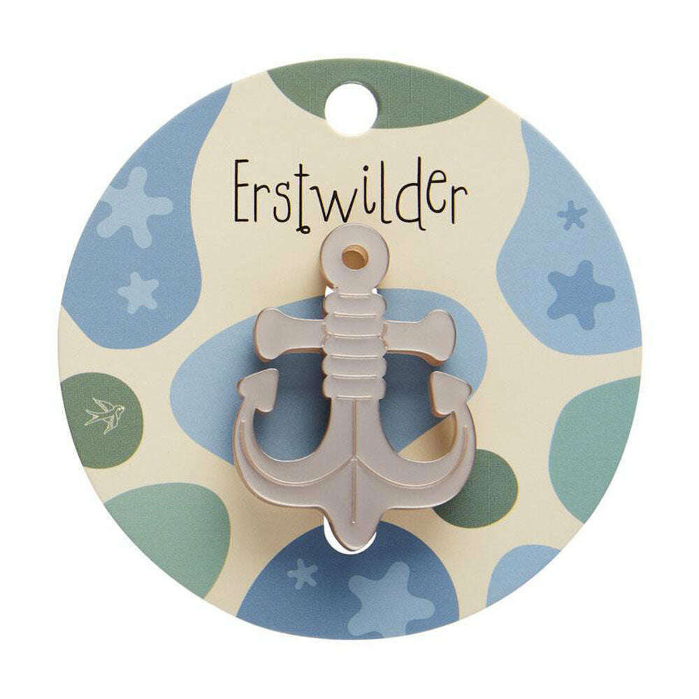 Anchor Simplified Mini Brooch by Erstwilder 1