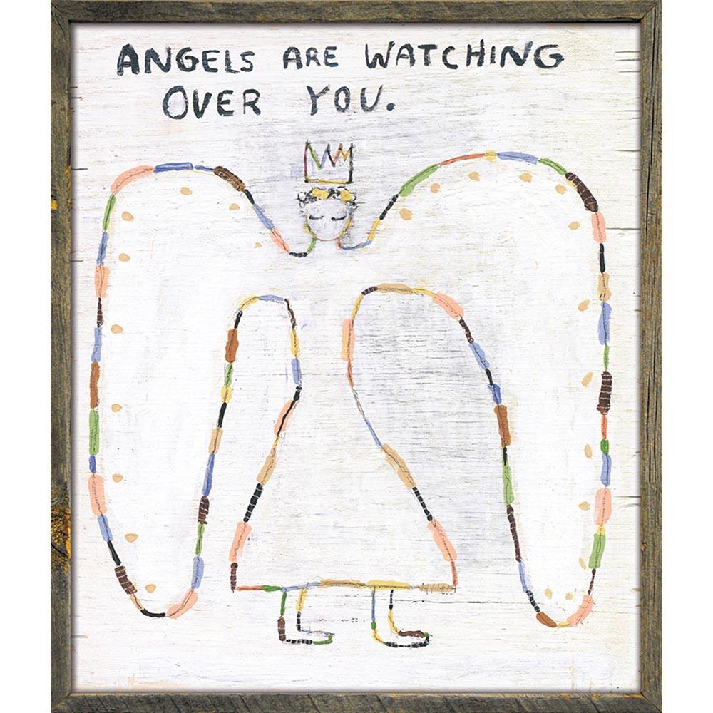 "Angels Are Watching" Art Print - Quirks!