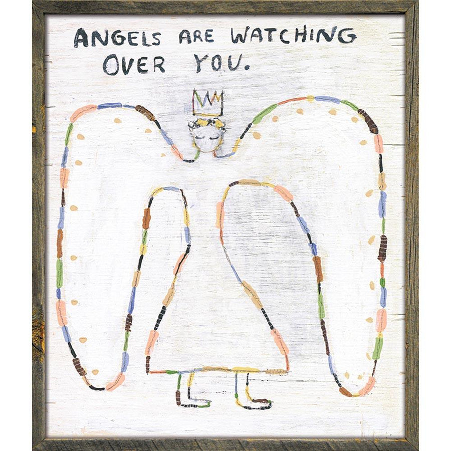 "Angels Are Watching" Art Print - Quirks!