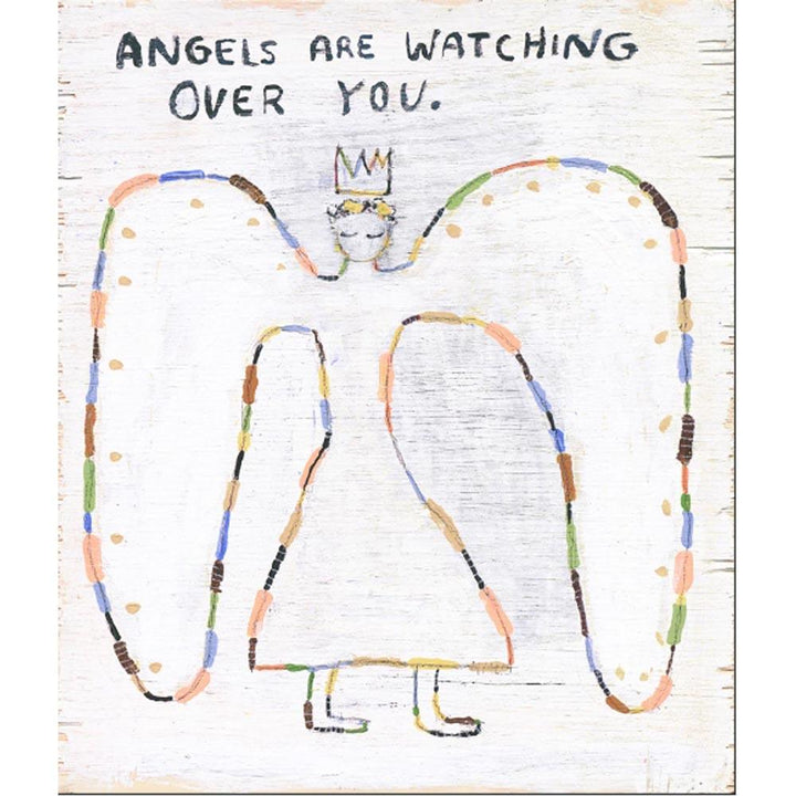 "Angels Are Watching" Art Print - Quirks!