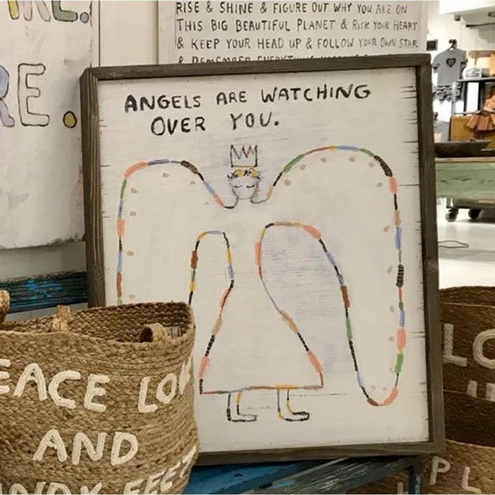 "Angels Are Watching" Art Print - Quirks!