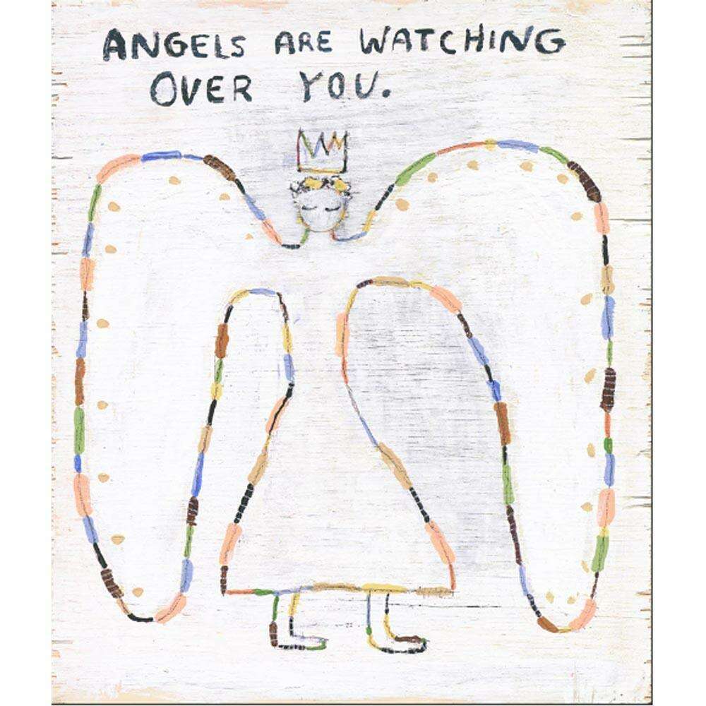 "Angels Are Watching" Art Print - Quirks!