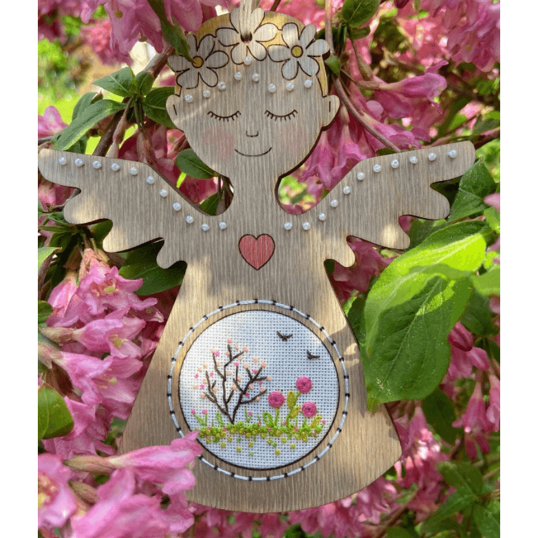 Angels DI-54/0102 Cross-Stitch Frame