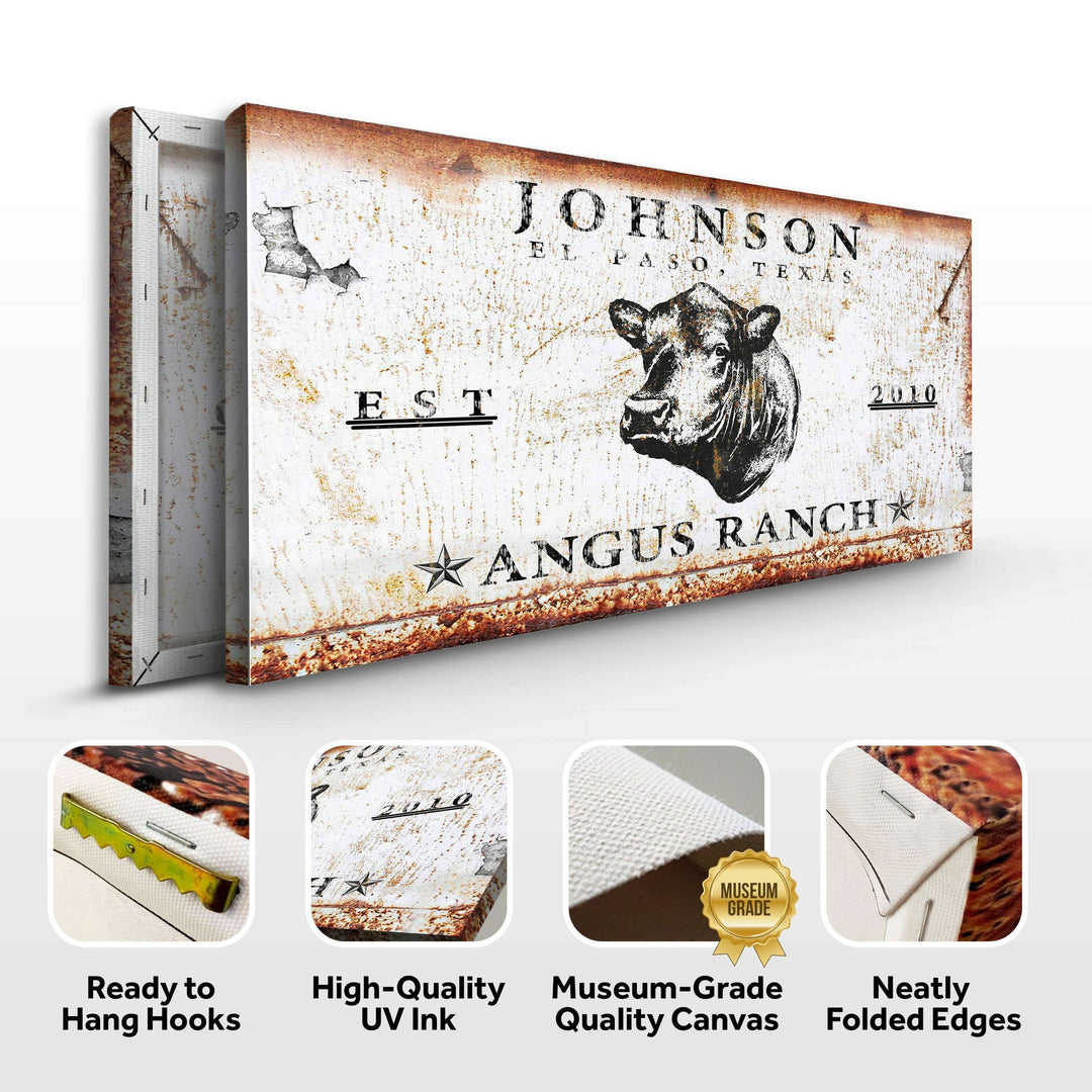 Angus Ranch Sign III