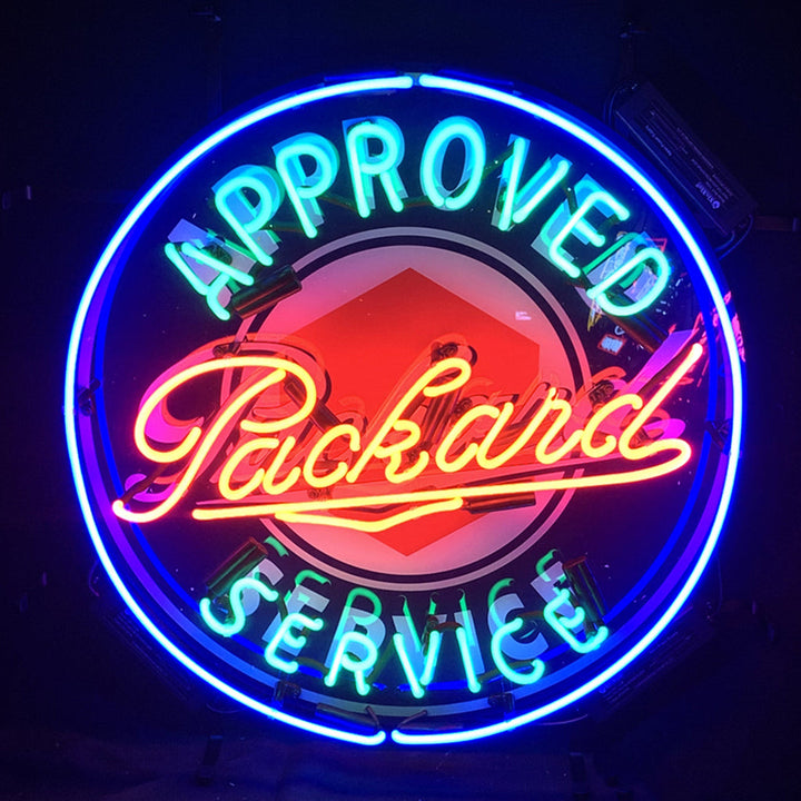 Approved Packard Service Neon Signs Light