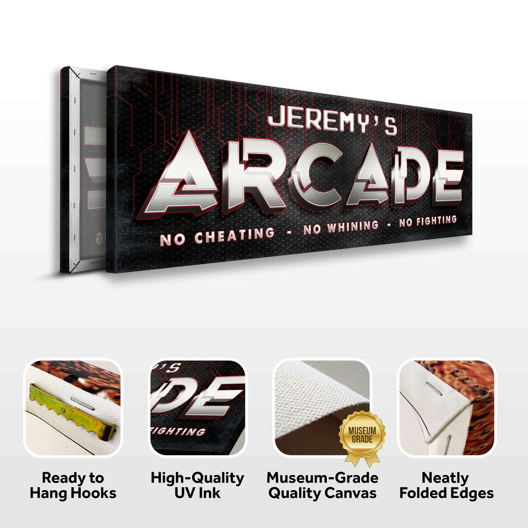 Arcade Family Sign