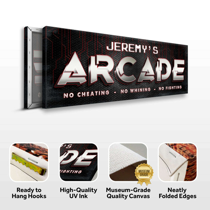 Arcade Family Sign