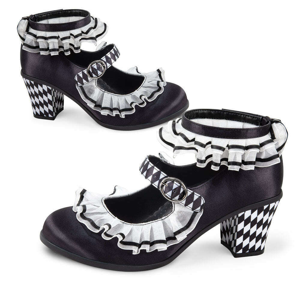 Arlequin Women's Mary Jane MId Heels
