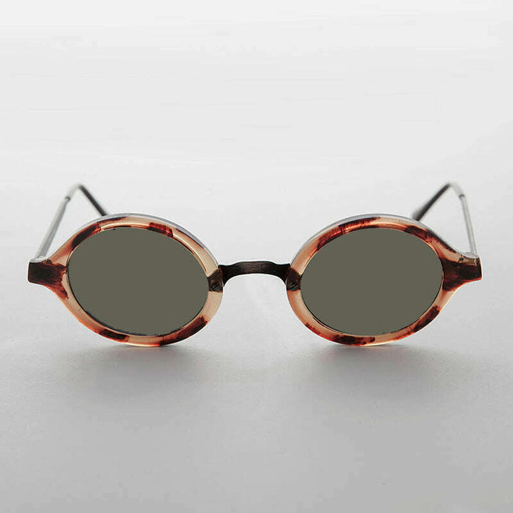Art Deco Oval Vintage Sunglasses - Degas