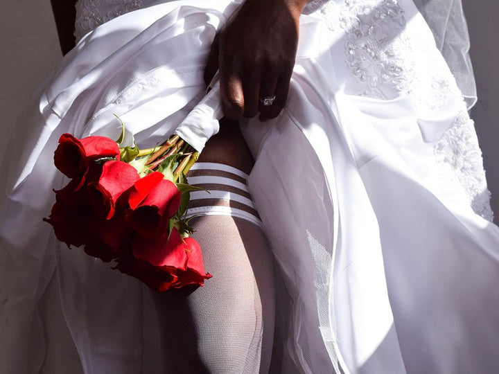 Bridal Ashley Thigh-Highs. Petite to Plus Size