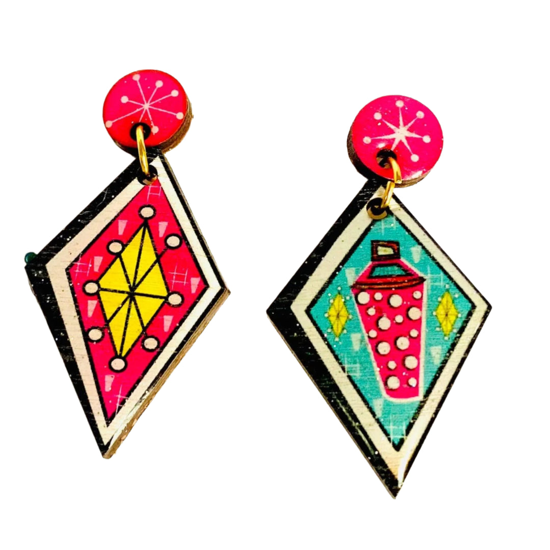 Atomic Statement Earrings by Rosie Rose Parker - Quirks!