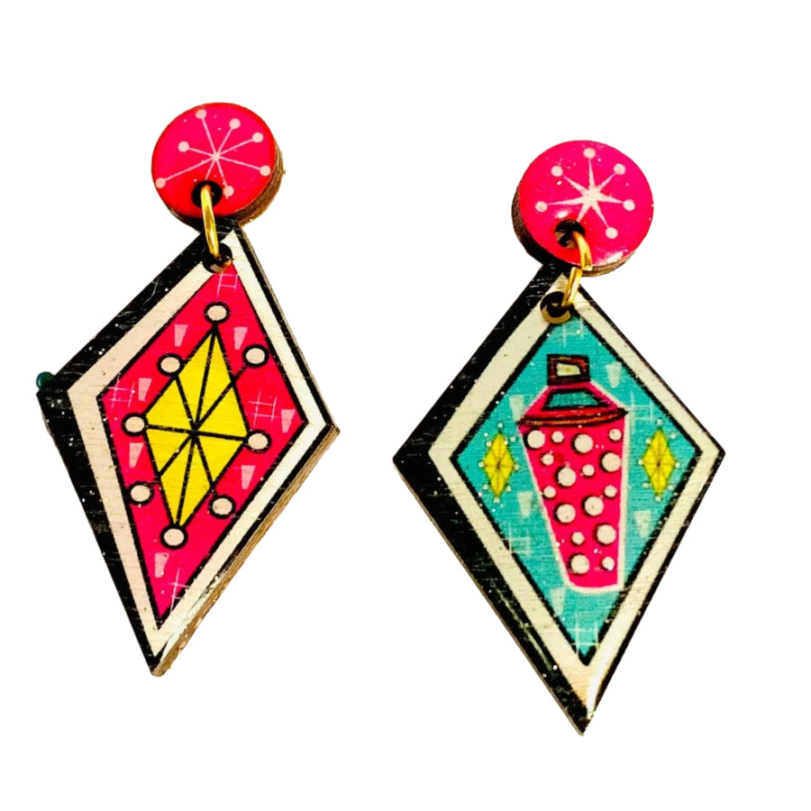Atomic Statement Earrings by Rosie Rose Parker - Quirks!