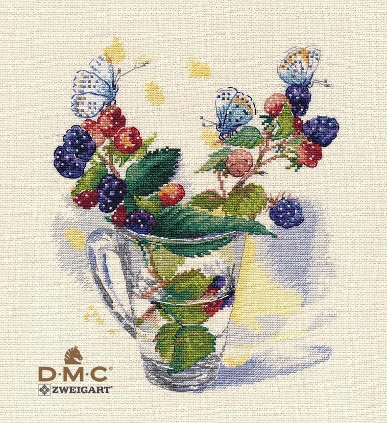 August Bouquet 1359 Counted Cross Stitch Kit