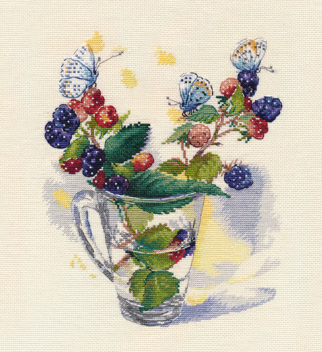 August Bouquet 1359 Counted Cross Stitch Kit