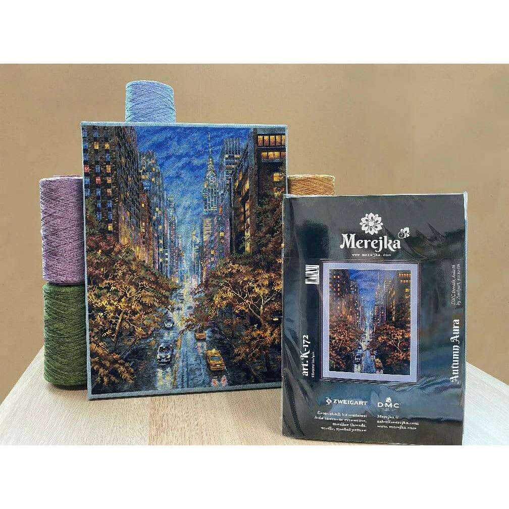 Autumn Aura K-172 Counted Cross-Stitch Kit