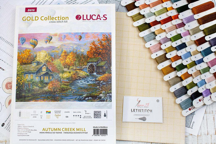 Autumn Creek Mill B616L Counted Cross-Stitch Kit