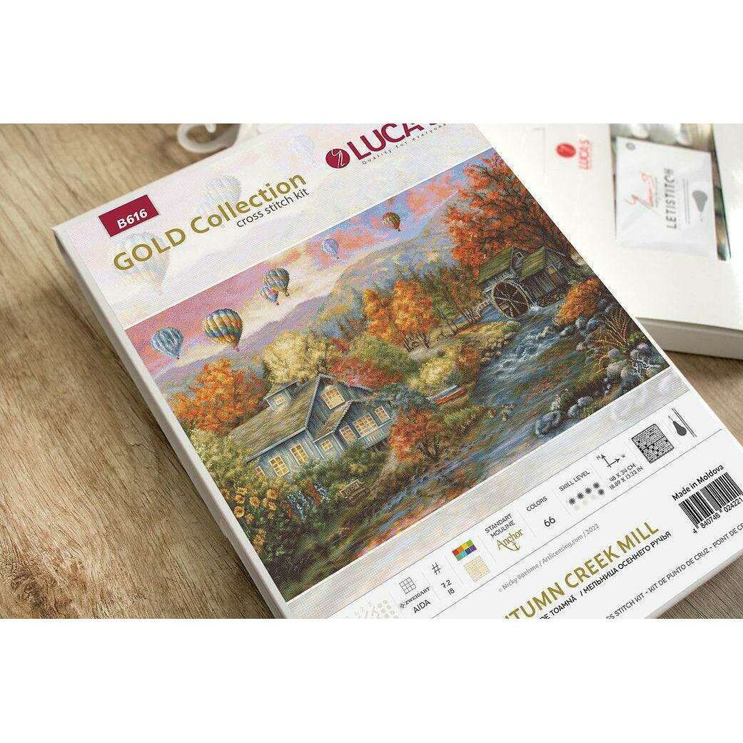 Autumn Creek Mill B616L Counted Cross-Stitch Kit