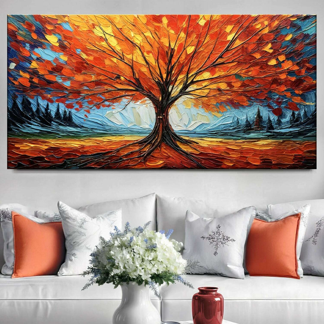 Autumn Fire Wall Art