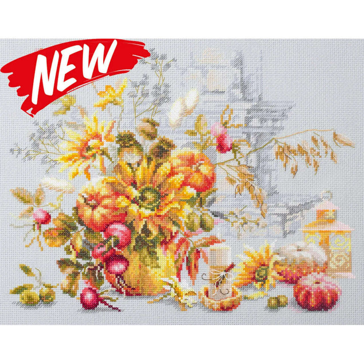 Autumn Improvisation 120-012 Counted Cross-Stitch Kit