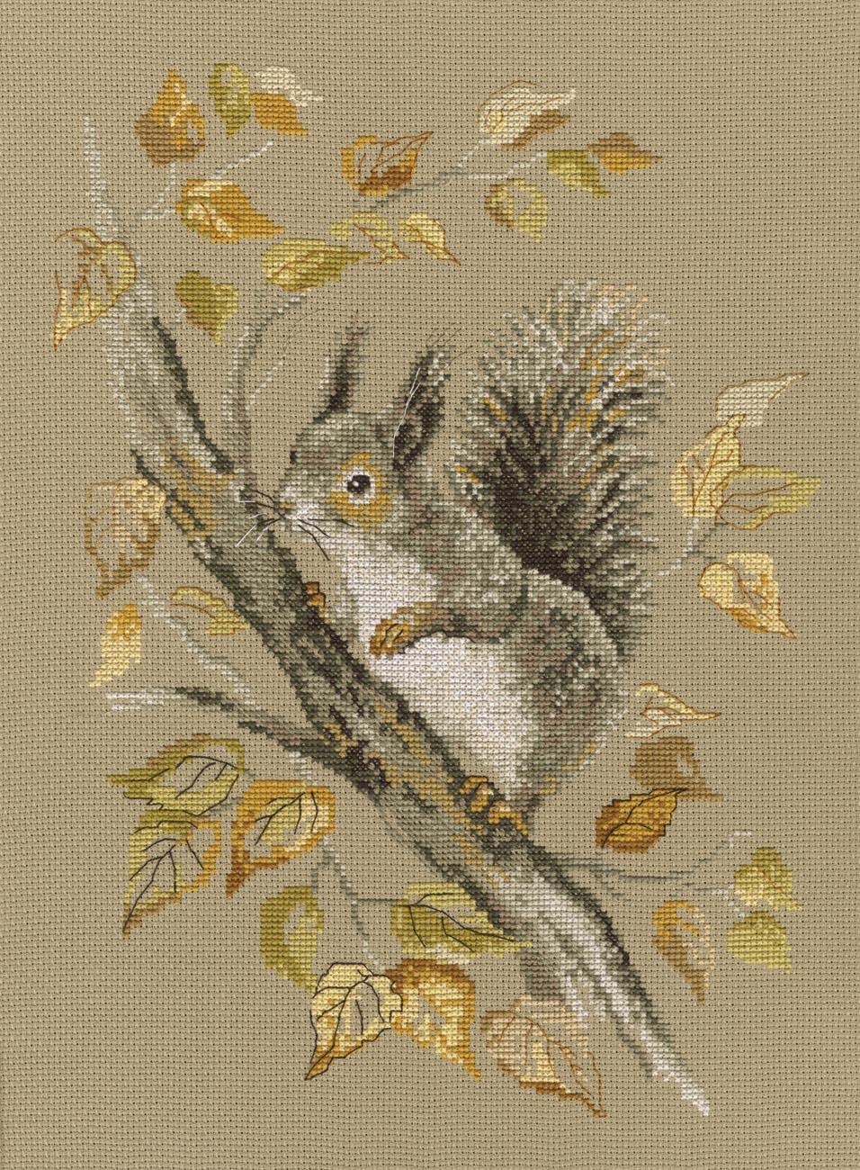Autumn Story M577 Counted Cross Stitch Kit