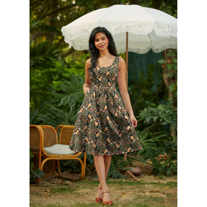 Badger Fit & Flare Dress