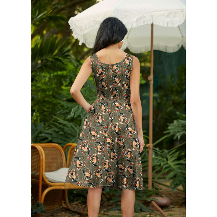 Badger Fit & Flare Dress