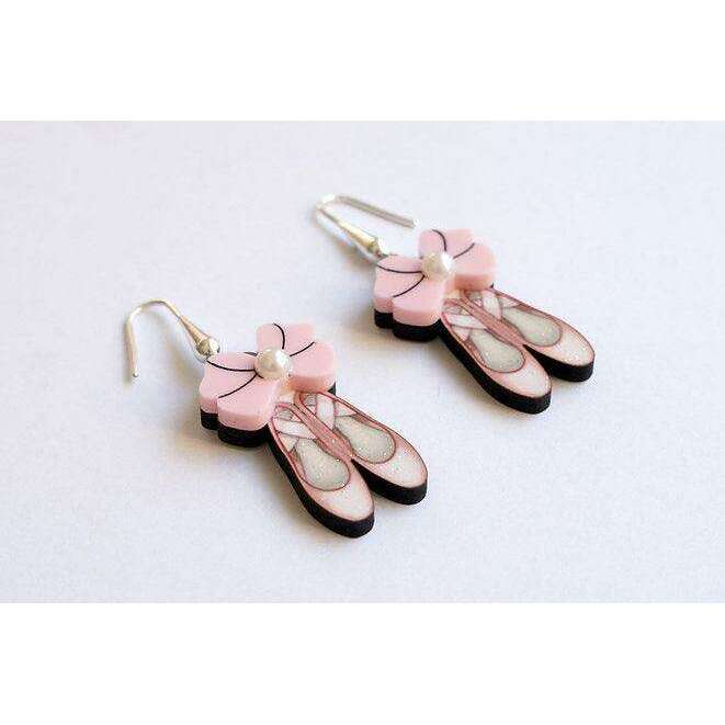 Ballet Shoes Earrings by LaliBlue - Quirks!