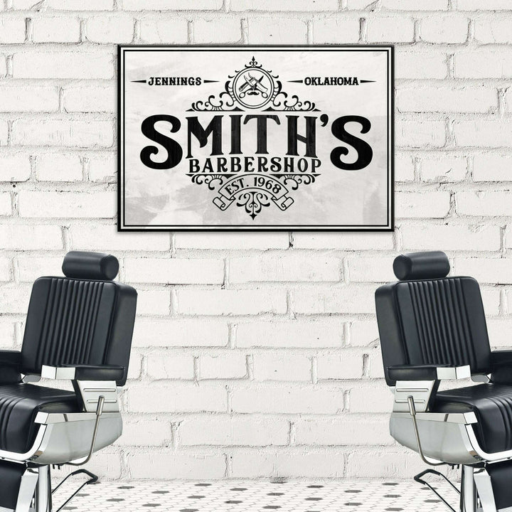 Barbershop Sign IV