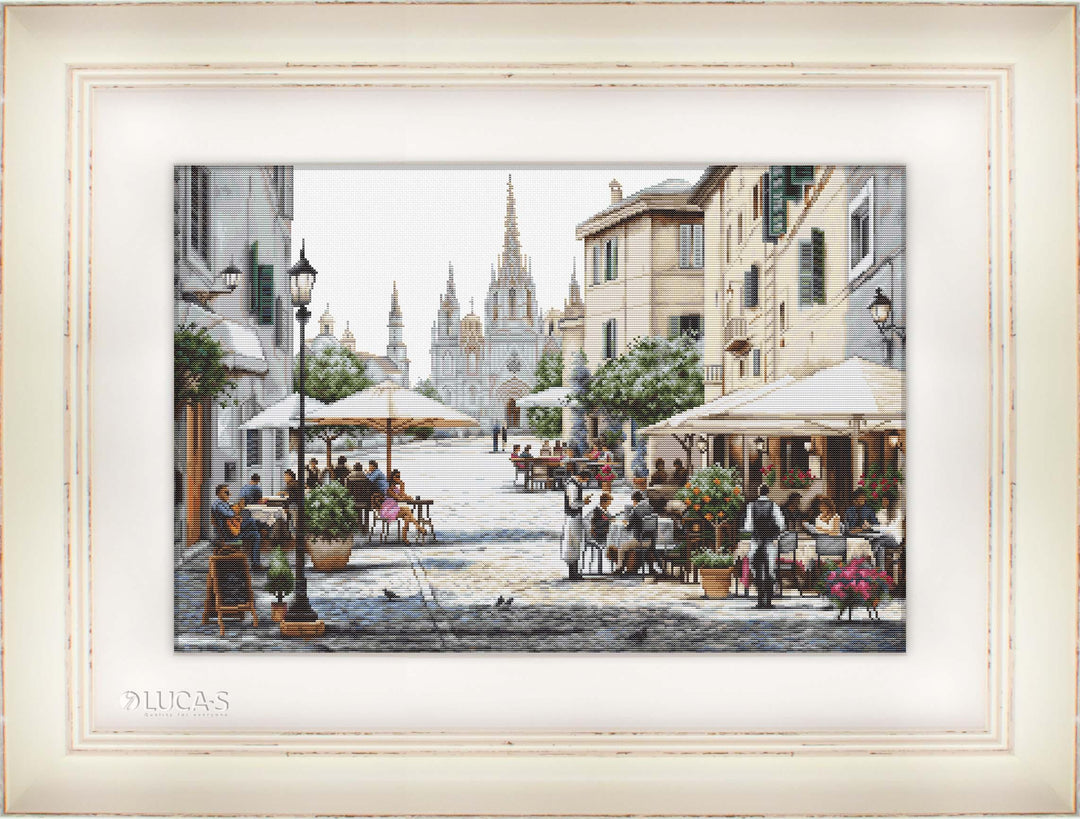 Barcelona Cathedral B2411L Counted Cross-Stitch Kit