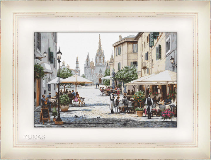 Barcelona Cathedral B2411L Counted Cross-Stitch Kit