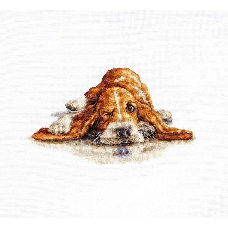 Basset  B2341L Counted Cross-Stitch Kit