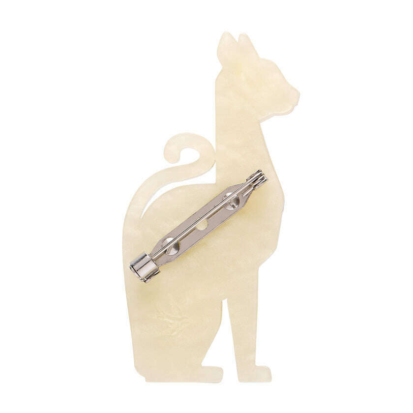 Bastet the Protector Brooch by Erstwilder