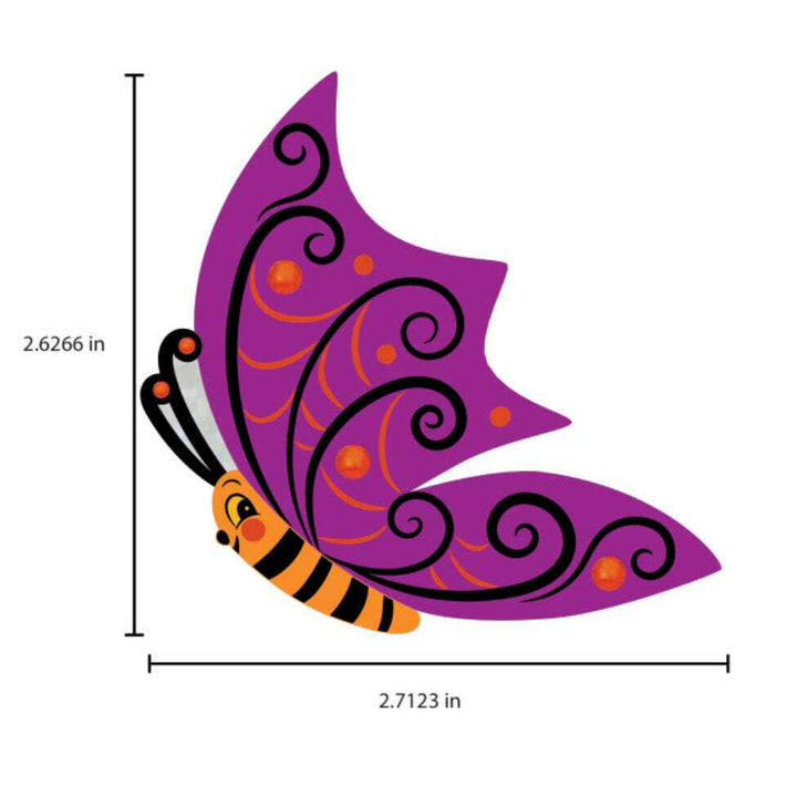 Batilda Butterfly Brooch by Johanna Parker x Lipstick & Chrome – view 3