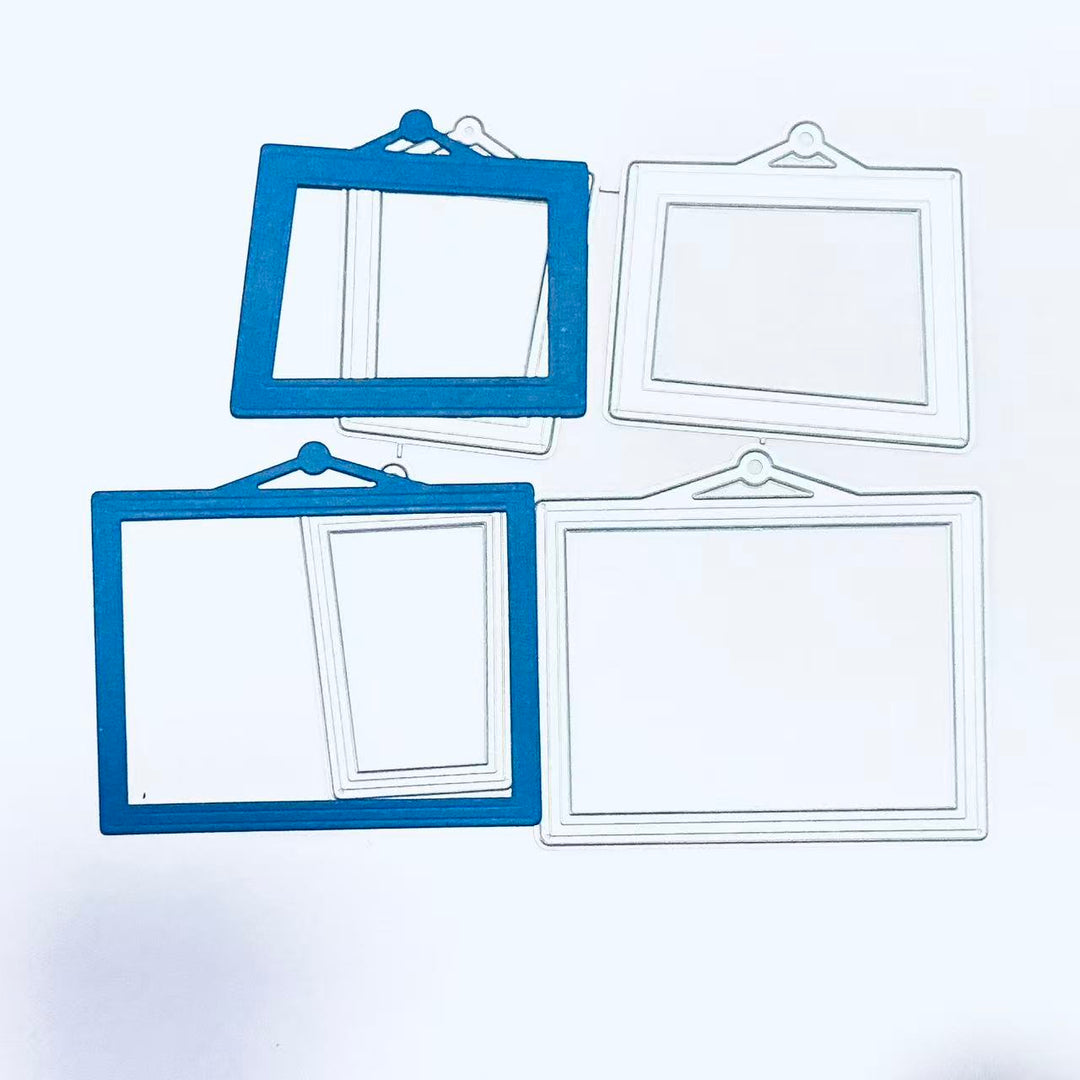 Hanging Frames Scrapbooking Cutting Die by Wizardi QJ12
