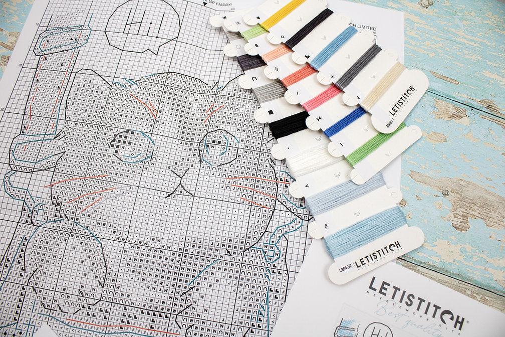 Be Happy L8042 Counted Cross Stitch Kit