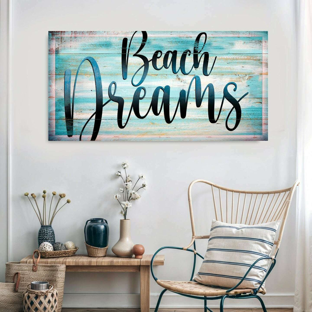 Beach Dreams Sign II