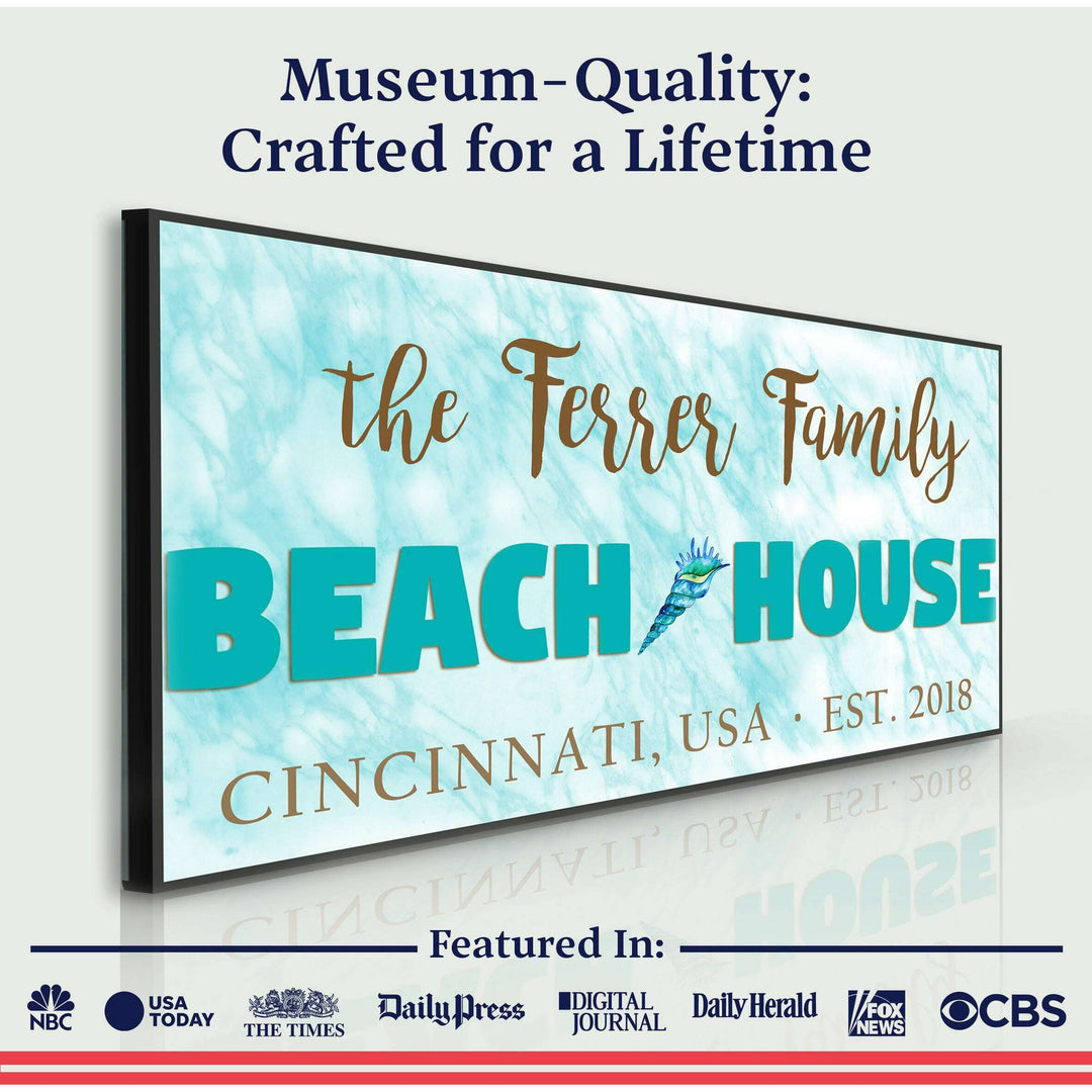 Beach House Sign II