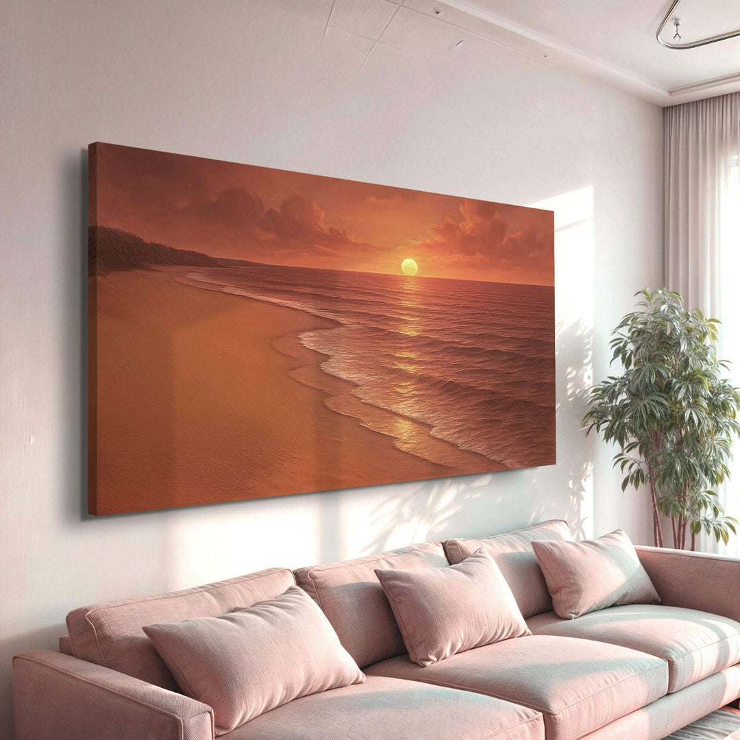 Beach Shoreline Coastal Wall Art VII