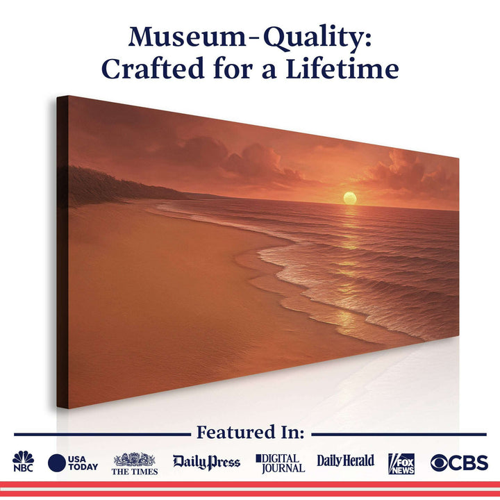 Beach Shoreline Coastal Wall Art VII