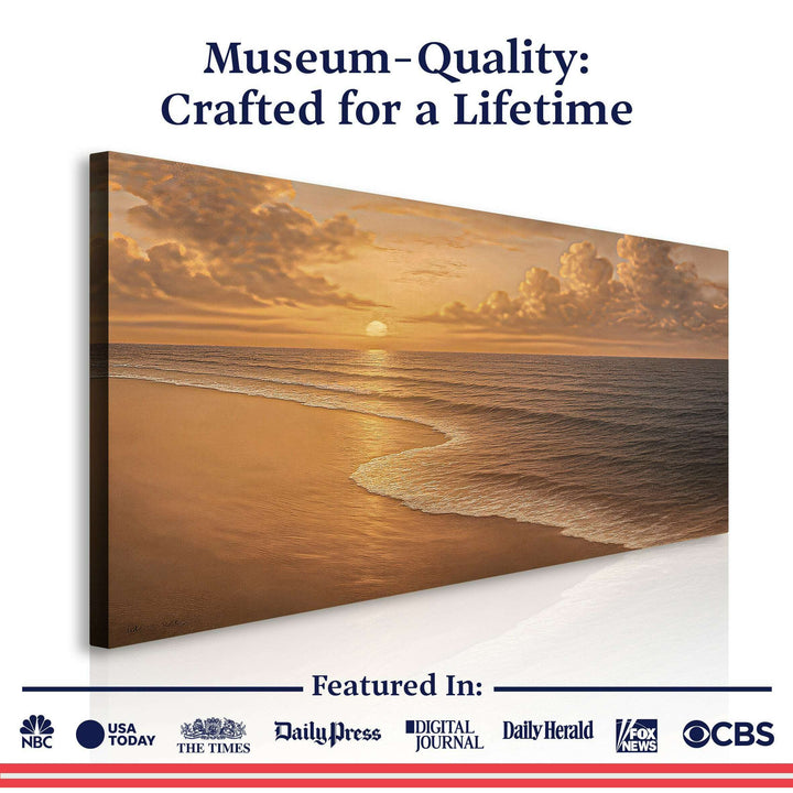 Beach Shoreline Coastal Wall Art VIII