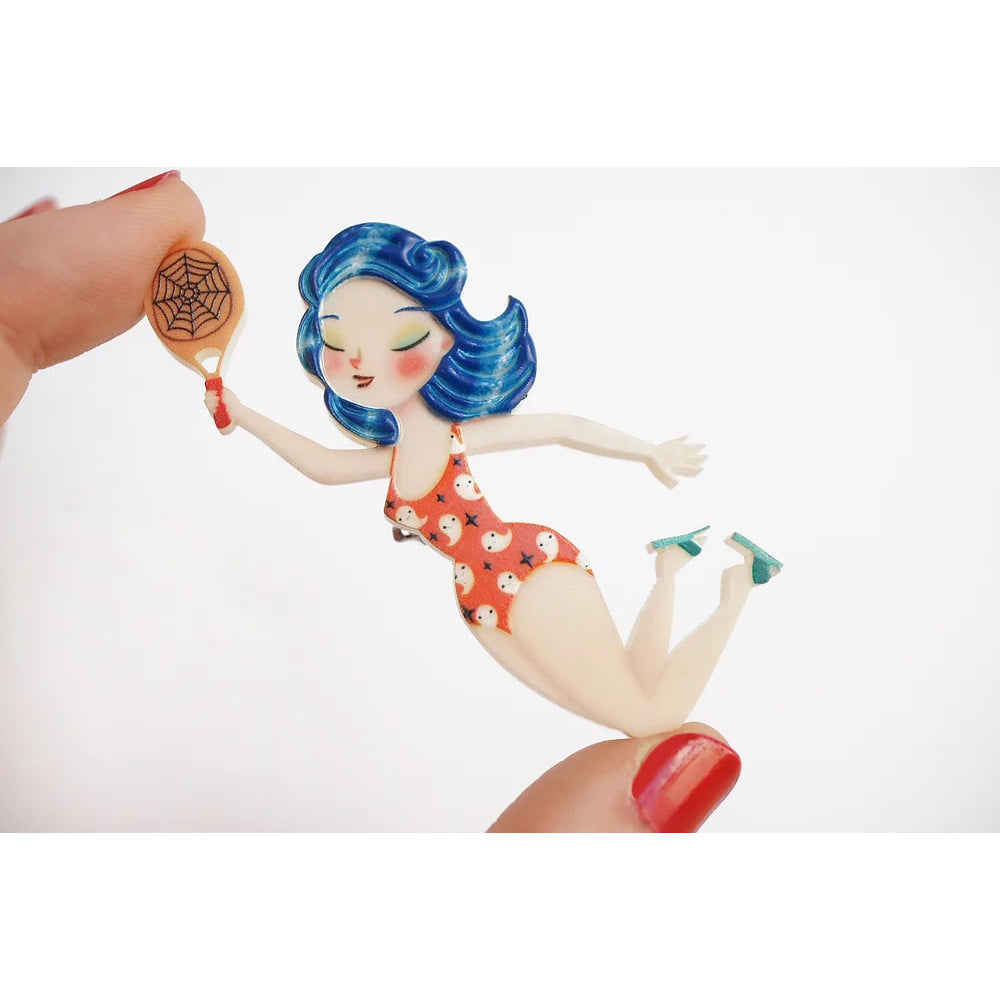 Beach Shovels Brooch by LaliBlue