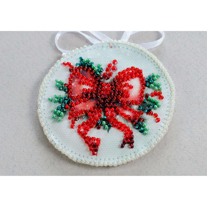 Bead Embroidery Decoration - New Year's gift ABT-034