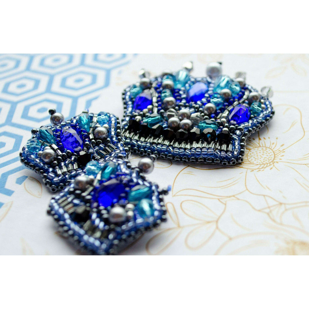 Bead Embroidery Decoration Kit  - Crown AD-228