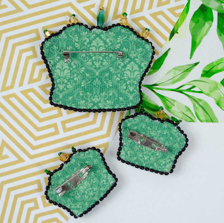 Bead Embroidery Decoration Kit  - Symbol of the monarch AD-229