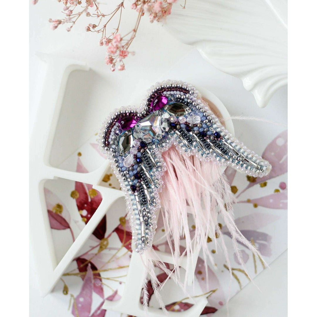 Bead Embroidery Decoration Kit Wing AD-202