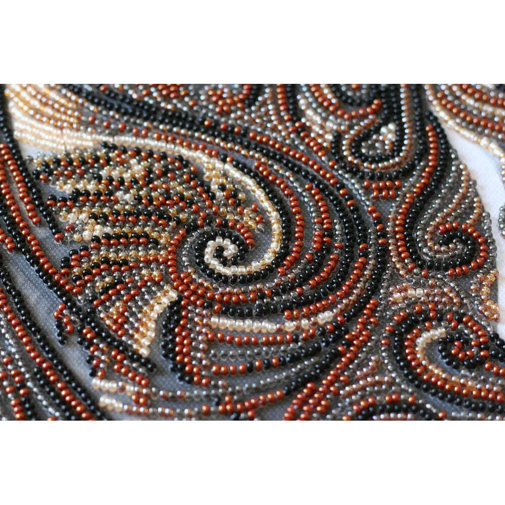Bead Embroidery Kit - Black Pegasus