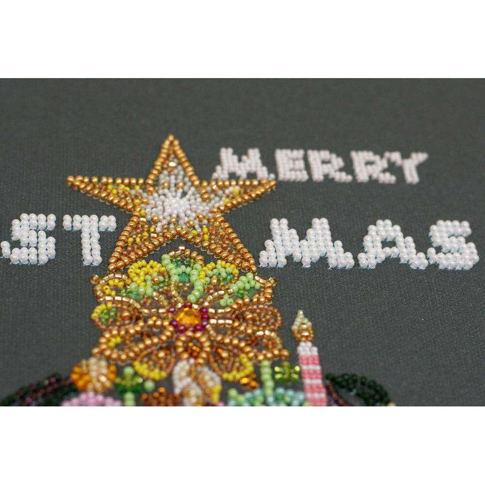 Bead Embroidery Kit - Golden lights AB-787