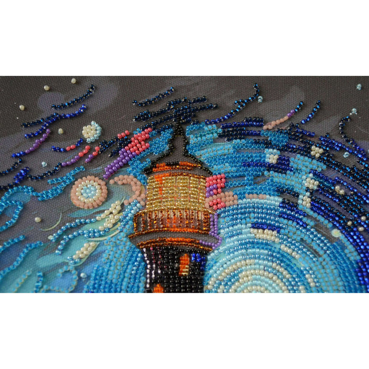 Bead Embroidery Kit - Lighting the way