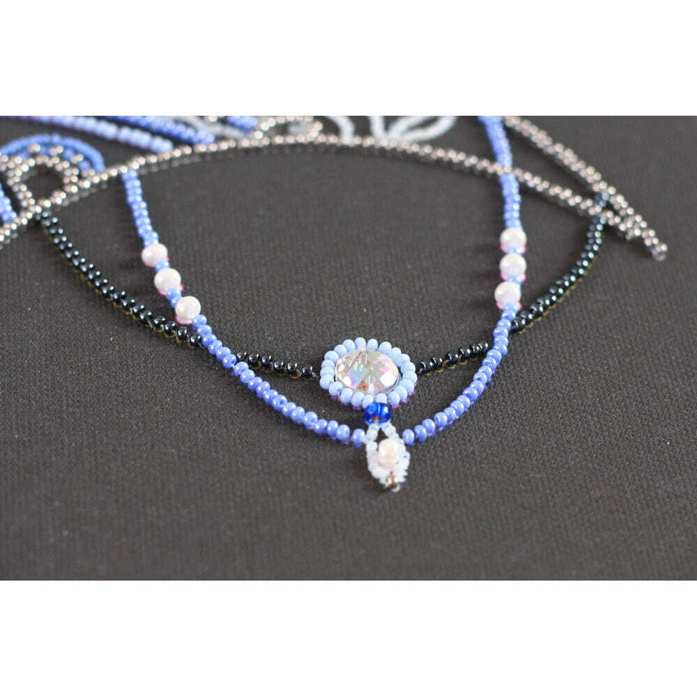 Bead Embroidery Kit - Moon pattern