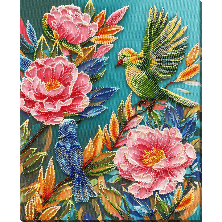 Bead Embroidery Kit - Spring commotion AB-924